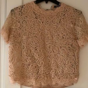 Zara lace top
